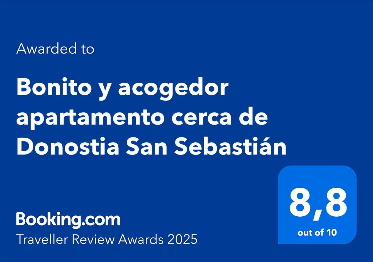 Bonito Y Acogedor Apartamento Cerca De Donostia San Sebastian Lezo Buitenkant foto